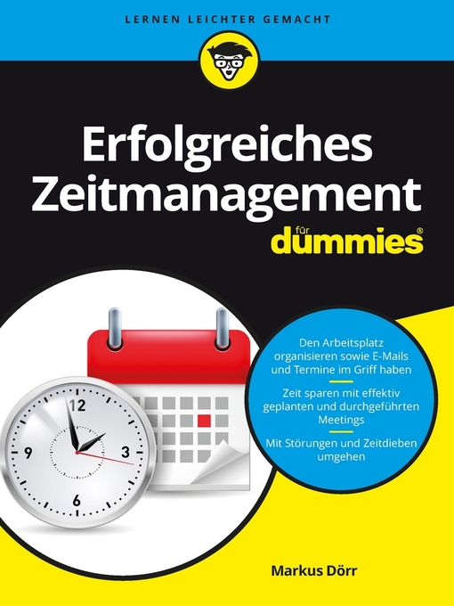 Title details for Erfolgreiches Zeitmanagement für Dummies by Markus Dörr - Wait list